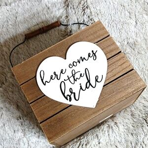 Rustic Wooden Wedding Sign